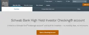 Charles Schwab Bank High Yield Investor Checking