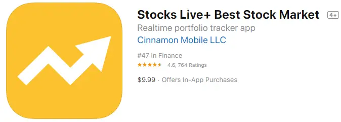 Stocks Live App -Best Stock Analysis App for iPhone